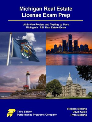 cover image of Michigan Real Estate License Exam Prep